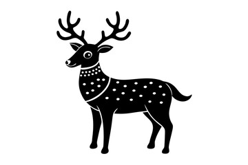 Christmas animal vector art