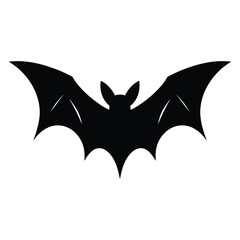 Bat silhouette vector
