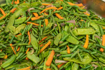 green and red chili peppers