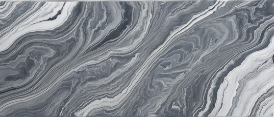 Obraz premium Abstract Swirling Gray Marble
