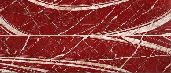 Fototapeta premium Abstract Red Marble Pattern