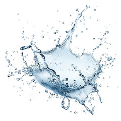 water splash isolated