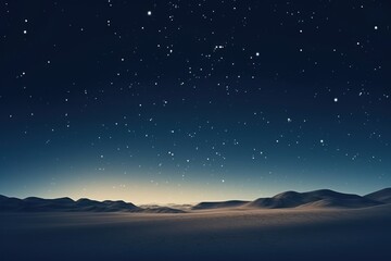 Landscape night outdoors horizon.