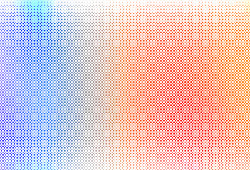 Gradient particle texture background, colorful halftone gradient background