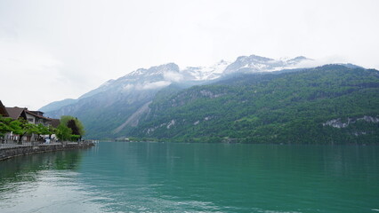 landscape, switzerland, swiss, europe, mountain, Alps, mountain range bordering Switzerland