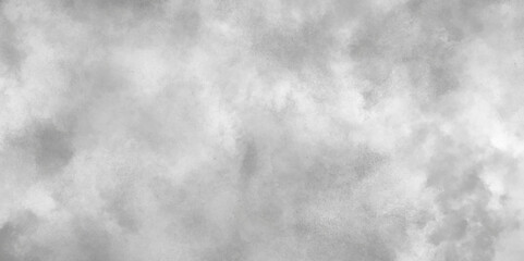 bstract white and gray isolated cloud cumulus clouds. Gray aquarelle painted realistic fog or mist smoky textured canvas design. White and ash messy wall stucco texture background.