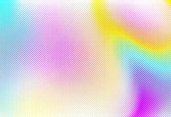 Gradient particle texture background, colorful halftone gradient background