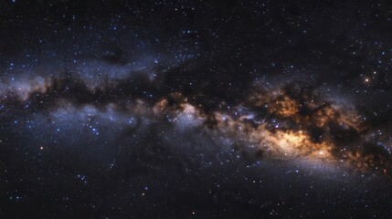 mesmerizing celestial expanse of twinkling stars scattered across velvet darkness milky way arcs through frame igniting sense of wonder and infinite possibility