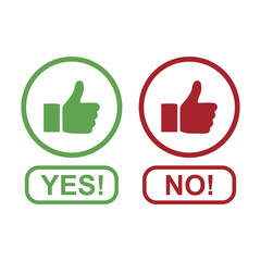 YES OR NO ICON.eps