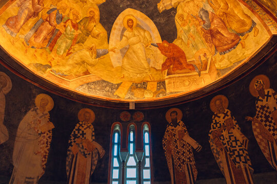 Parecclesion of Chora Church or Kariye Mosque with Anastasis Fresco