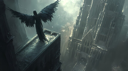 Generative AI, Dark Cathedral and the Fallen Angel of Shadows and Despair