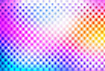 Gradient particle texture background, colorful halftone gradient background