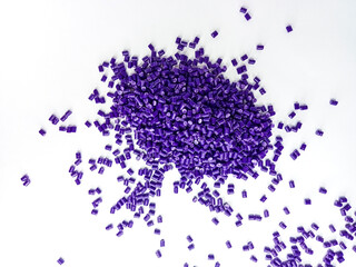 Purple masterbatch granule, purple polypropylene polymer granules, cold cutting type granule...