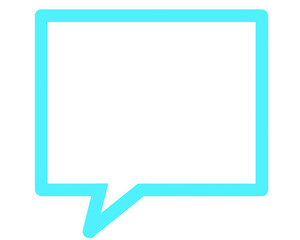 Naklejka premium speech icon, speech bubble, icon, blue bubble text, blue speech bubble icon, blue speech bubble, blue frame, blue frame for text, blue frame for any text, speech bubble png