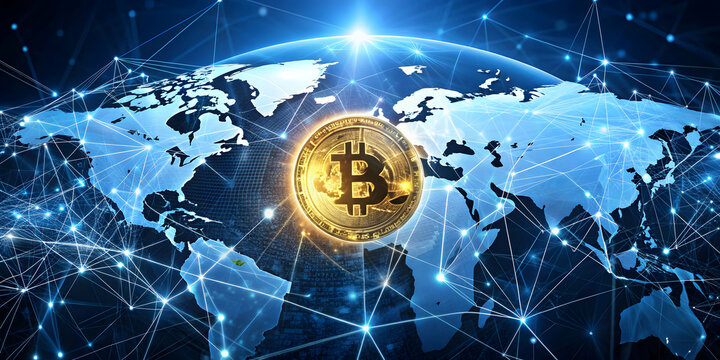 Bitcoin connects the world through cryptocurrency