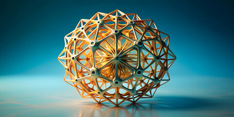 Abstract render of intricate shape, abstract,render, detailed, shape, black, AI, technology, digital, design, graphic