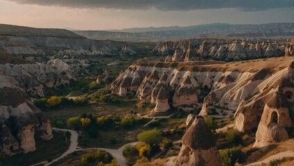 Enchanting Hot Air Balloon Ride Over Cappadocia’s Rugged Landscape