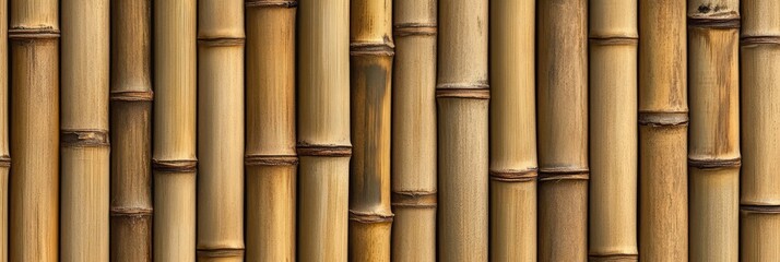 Fototapeta premium Seamless Bamboo Stalk Texture for Background Use