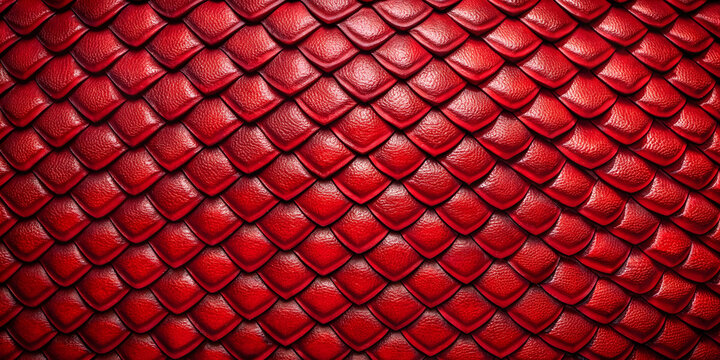 Close-up of red dragon scale pattern luxurious background texture for wallpaper, red, dragon, scale, pattern, close-up