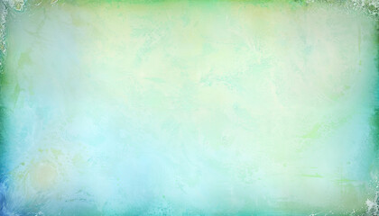 Fototapeta premium grunge pastel green and blue background