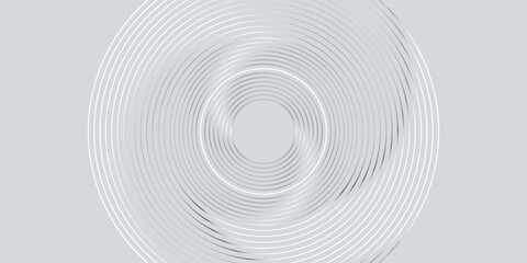 White geometric abstract background overlap layer on bright space with lines effect decoration. Modern graphic