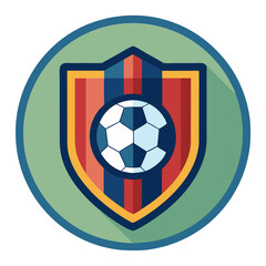 Soccer Shield Emblem 