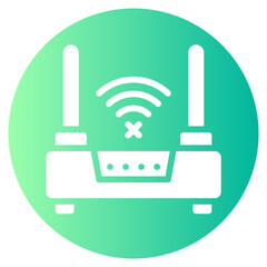 router gradient icon