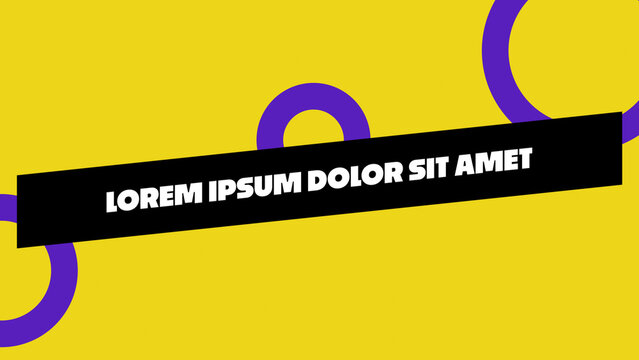 Text Animation with Colorful Slide | Customizable Text Effects for Beauty and Fashion Blogs