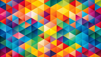 Vibrant interplay of geometric shapes and shades in a modern art piece , Chromatic, Geometry, Interplay, Shapes, Shades