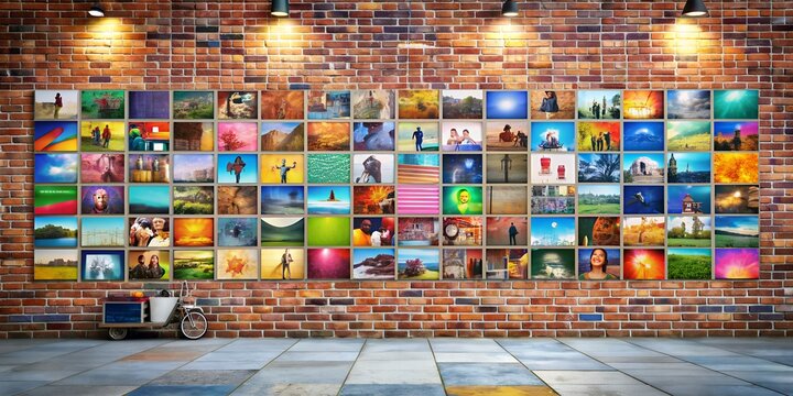 A picture on a wall informative Vibrant engaging AI-Generated Content