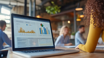 HR professionals tracking workforce trends in real-time with advanced analytics dashboards