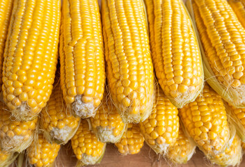 fresh corn, peeled, several pieces