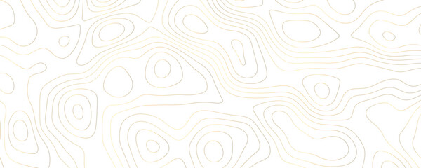 Geometric Topology Illustration Featuring Gold Contour Lines and Organic Flow Patterns for a Premium Landscape Wallpaper
