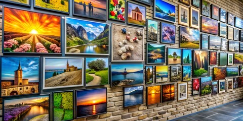 A picture on a wall informative Vibrant engaging Generative By AI