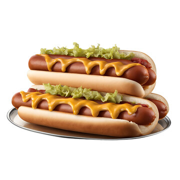 recommend clip art: hot dog with mustard