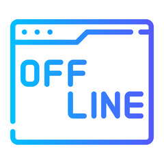 website gradient icon