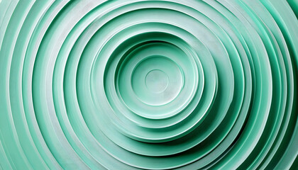 mint green abstract wallpaper made out of concentric circles