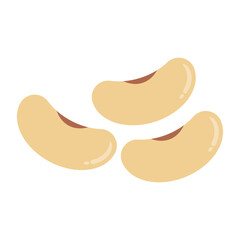 Soybeans icon. Legume icon. Vector.