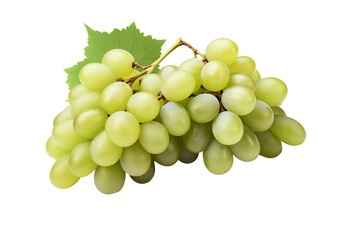 White grape on transparent background. PNG cutout. Wine related themes. Wine professions. Oenologist. Wine shop. Buying and selling wine. Images for graphic designers. Isolated wine. Image for website