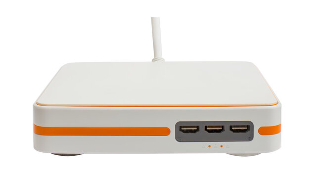 Modem isolated on transparent background, png
