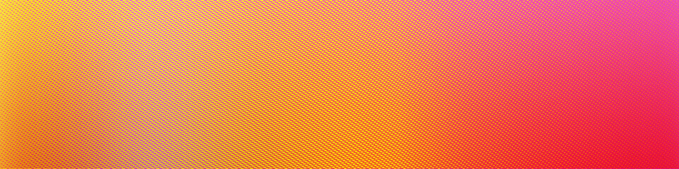 Red and orange mixed gradient panorama background. Suitable for banner, poster, advertising. and various design works