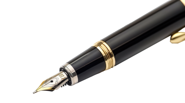 Pen isolated on transparent background, png