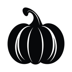 Halloween Pumpkin Silhouette Vector