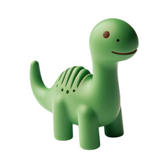 Naklejka premium Dinosaur toy isolated on transparent background