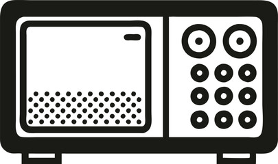 Microwave vector silhouette