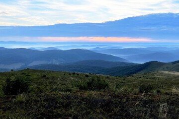 Bieszczady, panorama polskich gór