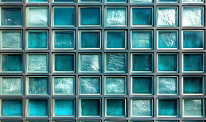 Geometric window grid pattern Architecture details glass wall