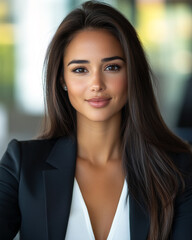 Fototapeta premium portrait of a business woman