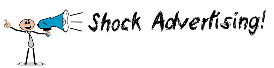 Obraz premium Shock Advertising!