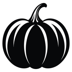 Halloween Pumpkin Silhouette Vector